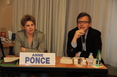 Anne Ponce et Martin Féron