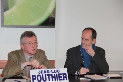 Jean-Luc Pouthier et Éric Paiiler