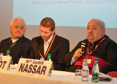 038 Conférence 4 Mgr Boivineau S Pruvot Mgr Nassar